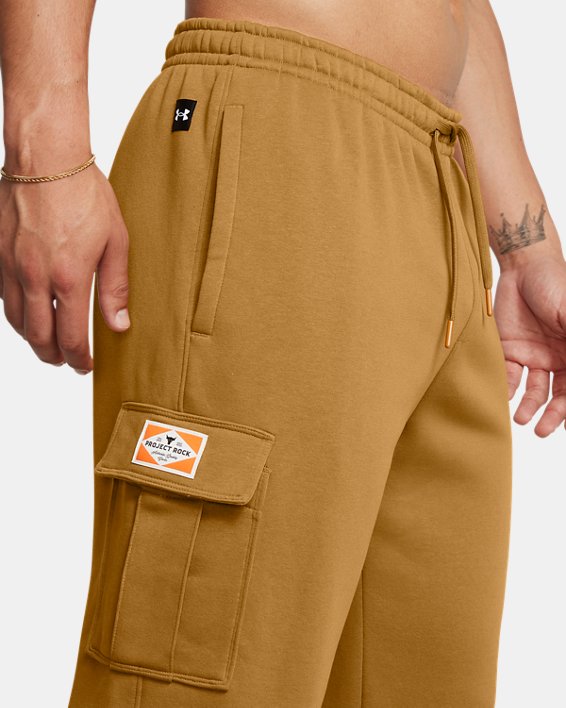 Men's Project Rock Icon Fleece Tools Of The Trade Pants Men's Project Rock Icon Fleece Tools Of The Trade Pants